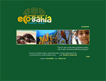 Tablet Screenshot of eco-bahia.com